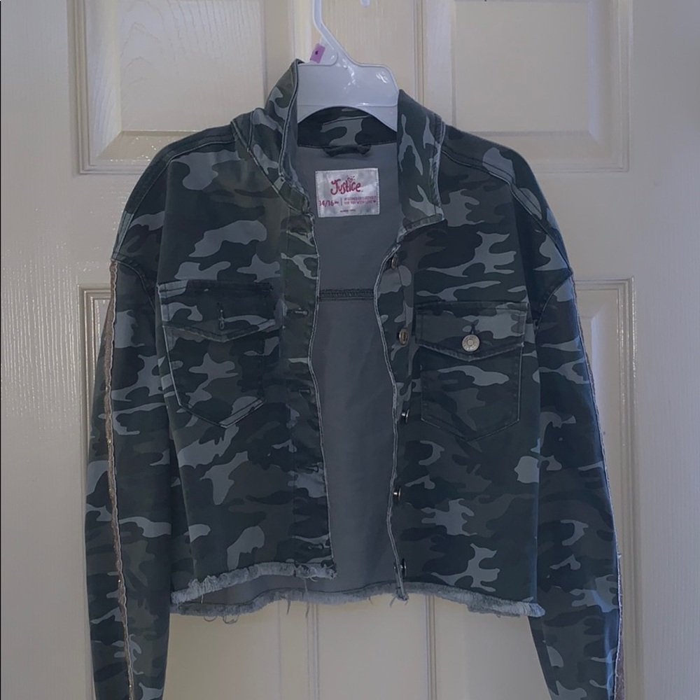 Camo Jean jacket